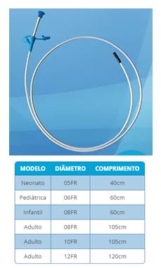 SONDA NASOENTERAL AD 10FR 105CM TRANSP/SILIC 7002