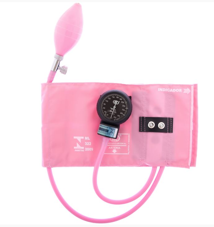 APARELHO PRESSAO S/EST AD NY METAL ROSA (PVC)