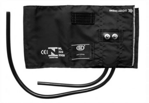 BRACADEIRA AD S/MANGUITO NYLON METAL PRETO C/1