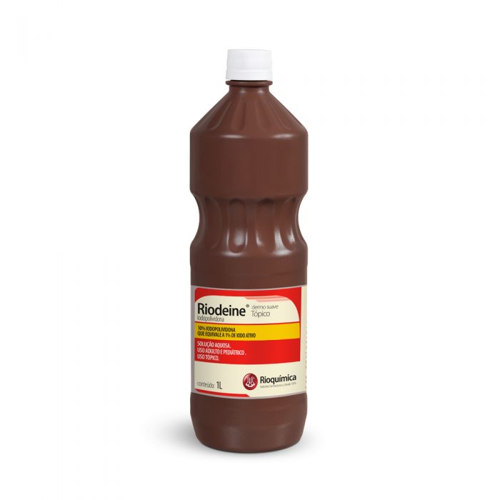 PVPI TOPICO AQUOSO 10% 1000ML C/01 C/12