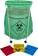 SACO HAMPER AZUL C/ FITA 90X100CM 120L C/50