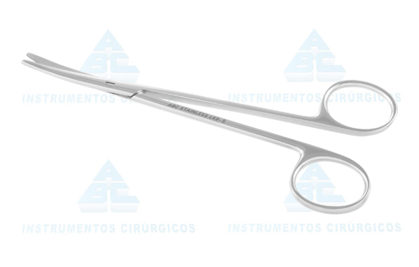 TESOURA METZEMBAUM 12CM CURVA