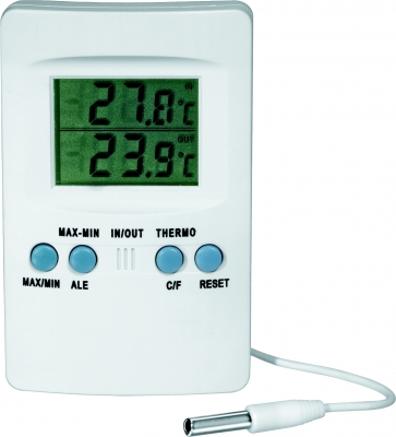 TERMOMETRO DIGITAL MAX/MIN C/ALARME C/01