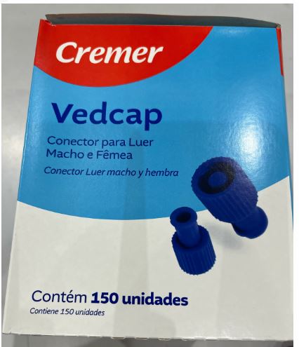 TAMPA P/ SCALP/SERINGA/EQUIPO MACHO/FEMEA C/150